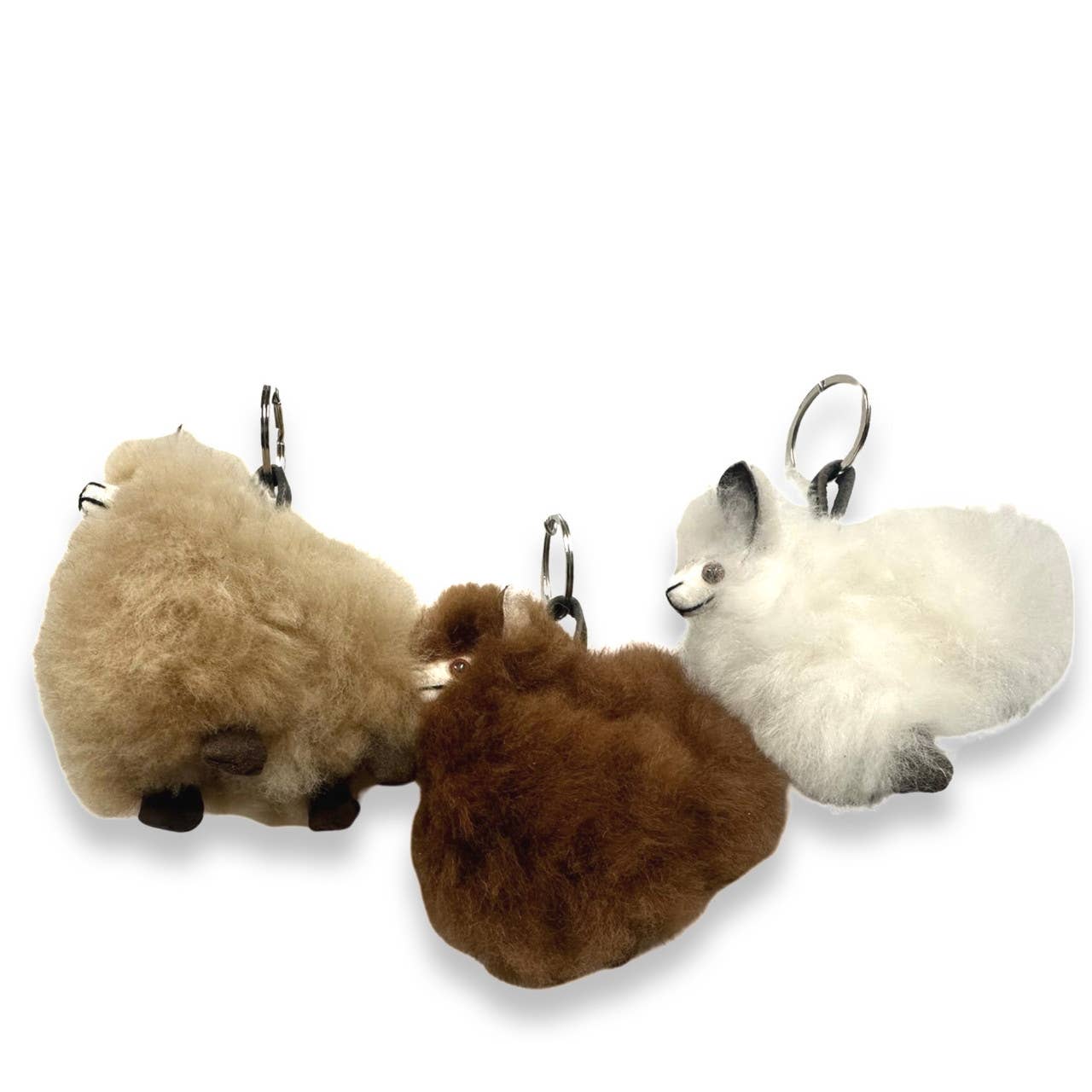 Alpaca Baby Keychain
