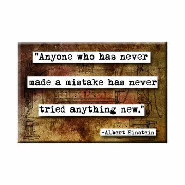Albert Einstein Quote Magnet