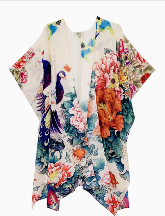 Traditional Crane Kimono