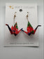 Paper Origami Earrings