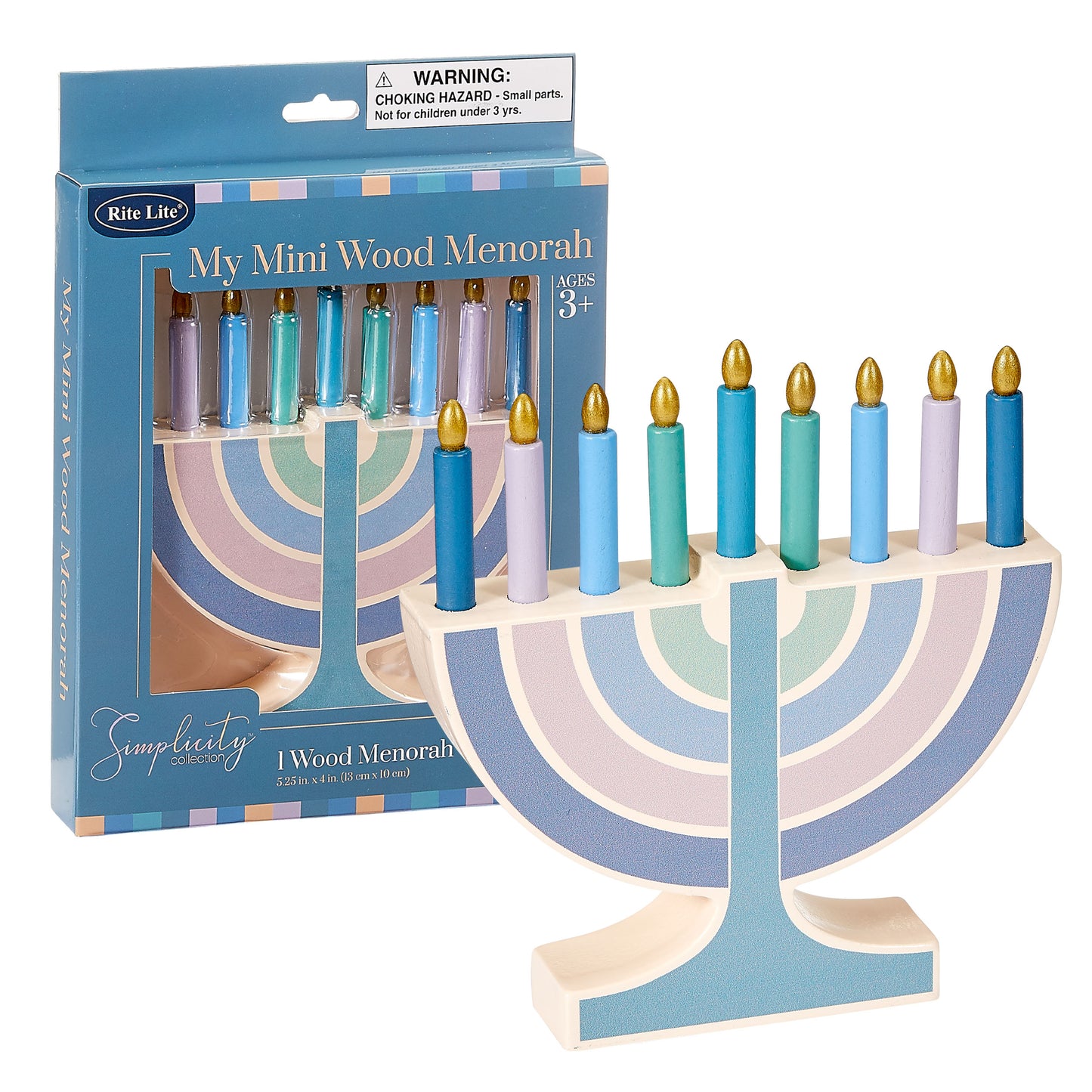 My Mini wood Menorah