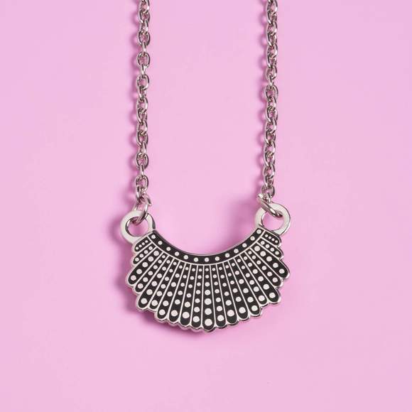 Dissent collar necklace