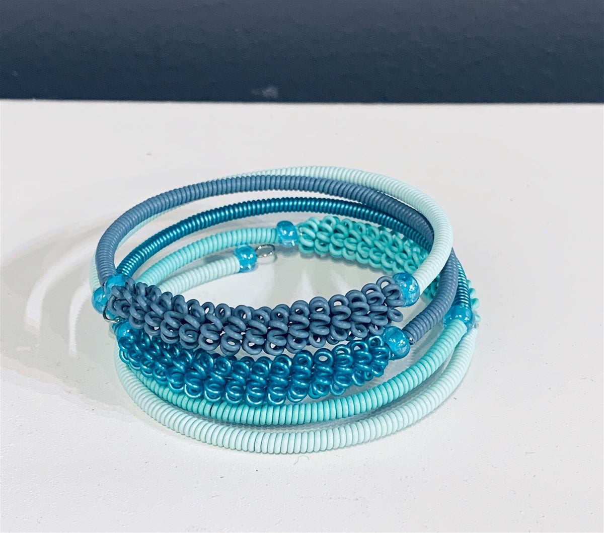 OLD - MA Telephone Wire Spiral Bracelet