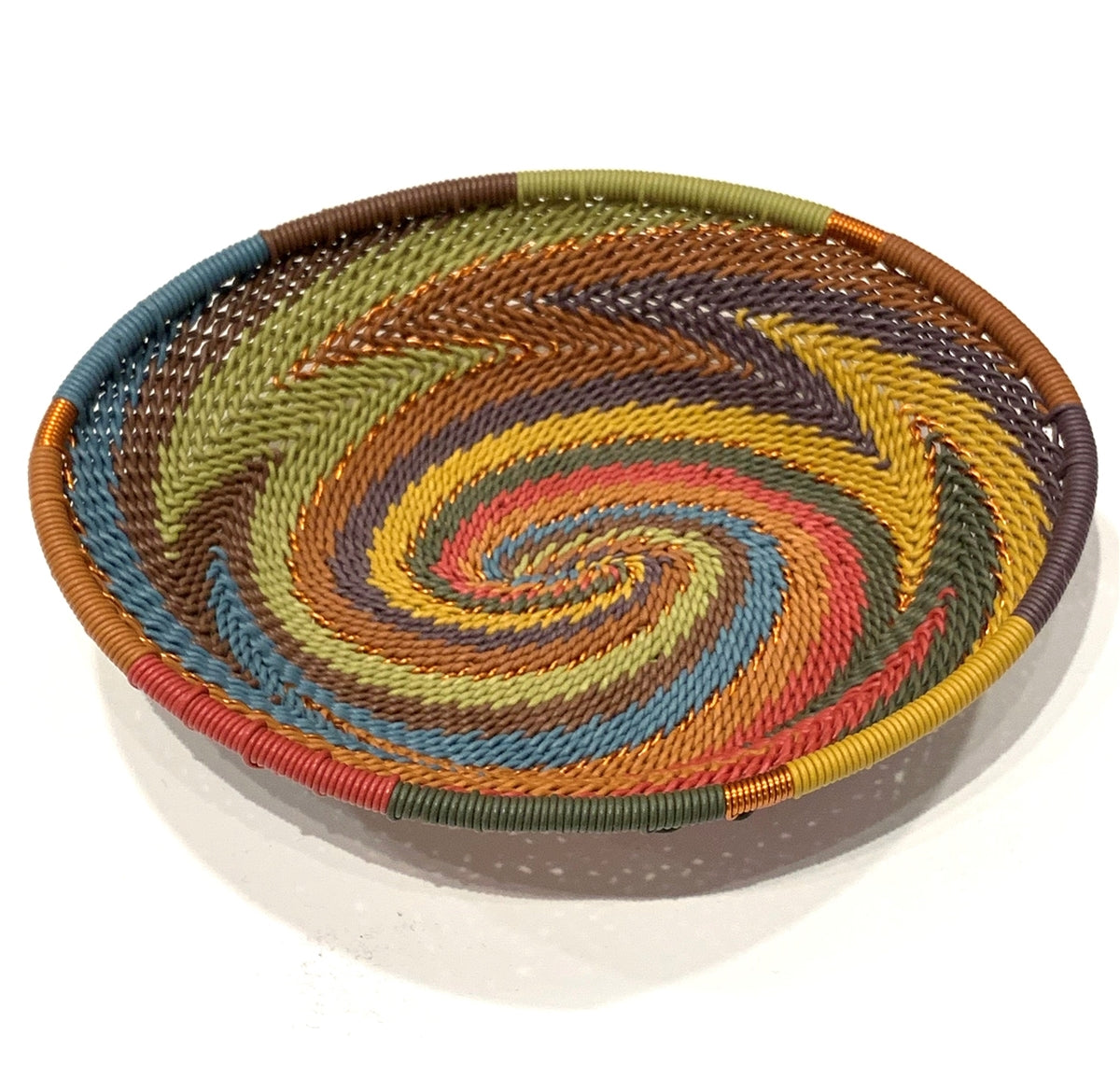 Telephone Wire Small Oval Bowl