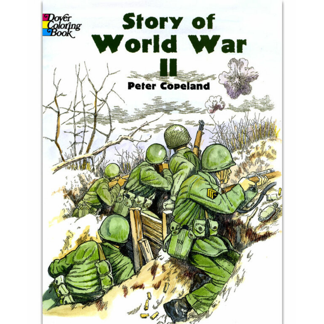 Story of WWII Coloring Book