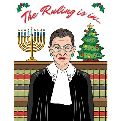 RBG Holiday Card - The Ruling Is In