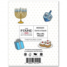 RBG Greeting Card - Happy Hannukkah