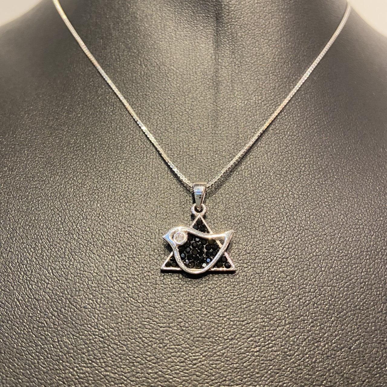Pendant Star&Dove SvarovskiYASOR67