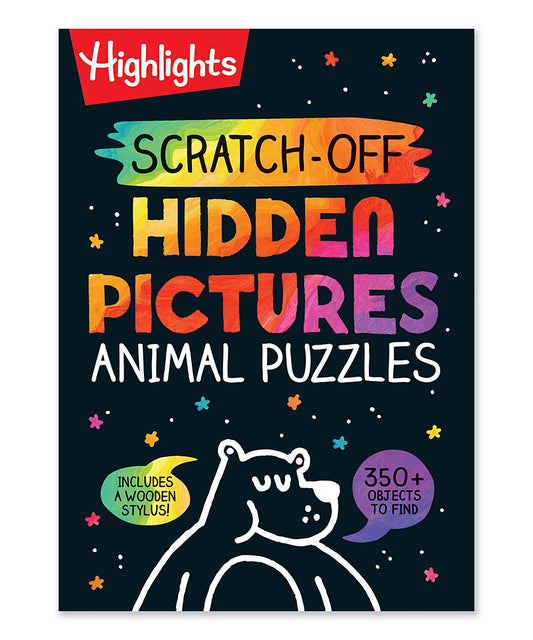 Scratch Off Animal Hidden Pictures